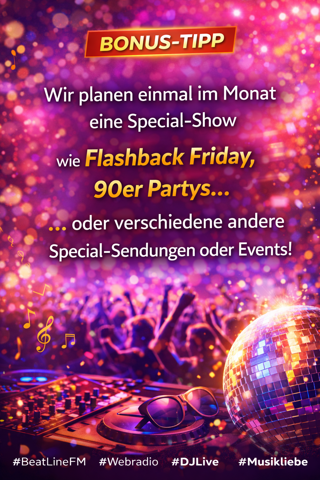 BeatLine FM Festprogramm